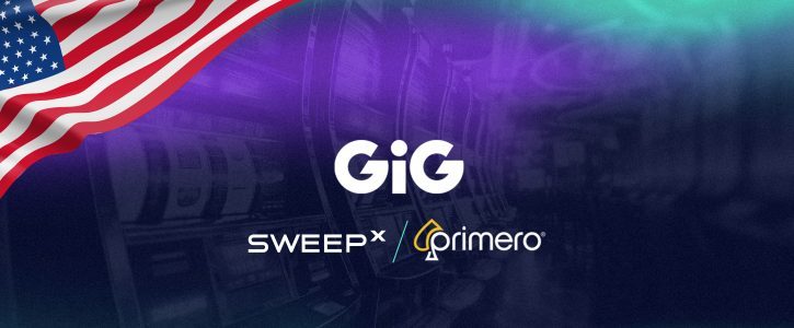 GiG powers into social sweepstake casino market, launching new SweepX solution with leading U.S. partner.